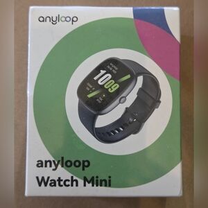 anyloop Mini Smartwatch — Black